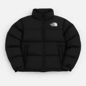 Black puffer jacket for winter